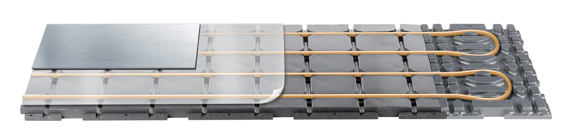 pannello per impianto a pavimento radiante radial alu g pannello per impianto a pavimento radiante radial alu g