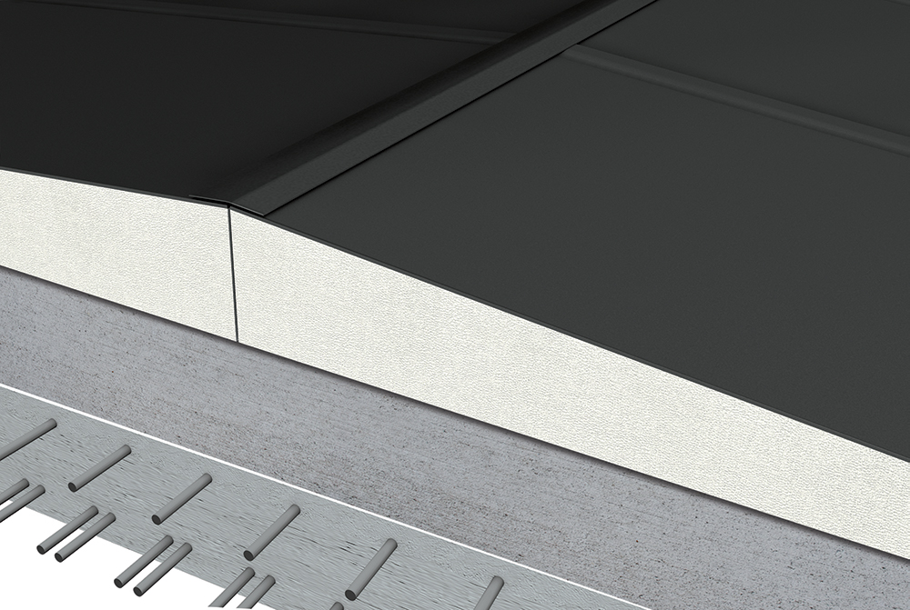 isolante in eps pendenza tetto piano